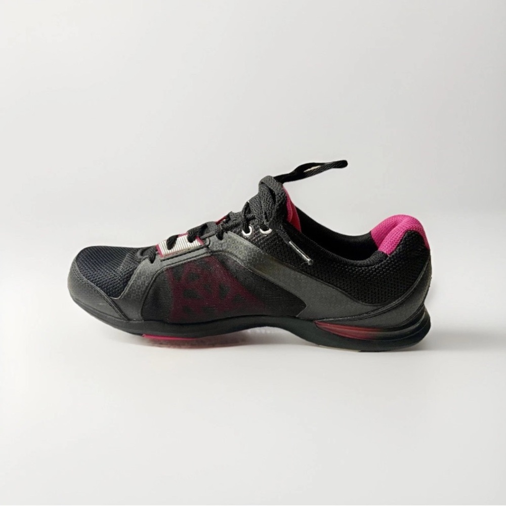 Ryka Exertion Running Shoes Women’s SZ 8W black‎ and pink EUC preppy Athleisure - Picture 2 of 8